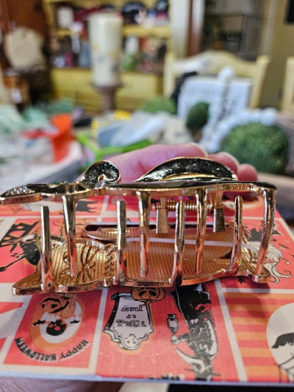 NWT Piper-K Vintage Cat claw hair clip, SUPER CUTE! - Picture 10 of 13